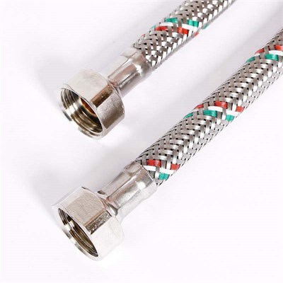 Гибкая подводка ВВ 1/2", 250 см, DN 8, оплётка из нерж. стали 862025