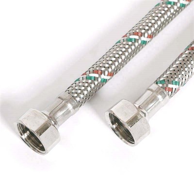 Гибкая подводка ВВ 1/2", 30 см, DN 8, оплётка из нерж. стали 885512