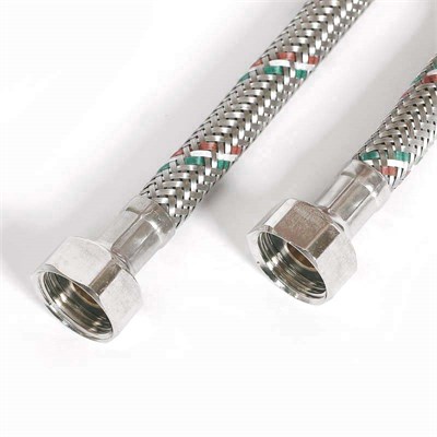 Гибкая подводка ВВ 1/2", 50 см, DN 8, оплётка из нерж. стали 868885