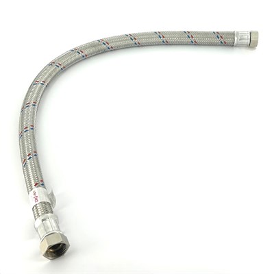 Гибкая подводка для воды ВВ 3/4", 100 см, DN 13, оплётка из нерж. стали 865397