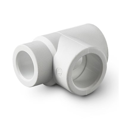 Тройник переходной 20-25-20 PRO AQUA БЕЛЫЙ 529437