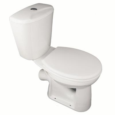 Унитаз-компакт "Комфорт-Стандарт" с ЦОП (косой,нижний подвод, кнопка, тарельч, сид.) (г.Лобня) 537141