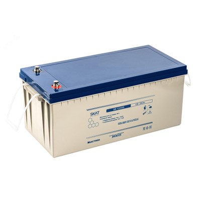 Аккумуляторная батарея свинцово-кислотная SKAT AGM 12V 200Ач 879678