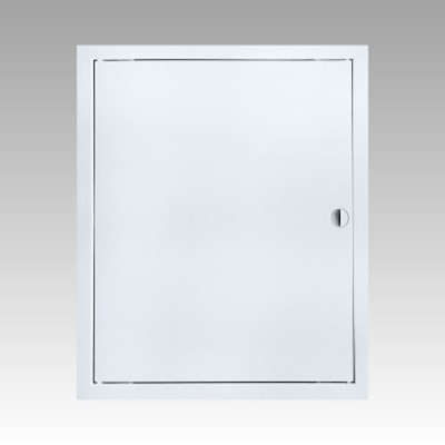 Люк ревизионный пластиковый 268*418 с ручкой и фланцем 246*396 Л2540Р EVECS 537252