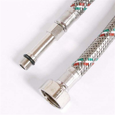Гибкая подводка для смесителя МL10х1 - 1/2", 100 см, удл. штуцер, DN 8, оплётка из нерж. стали 859558