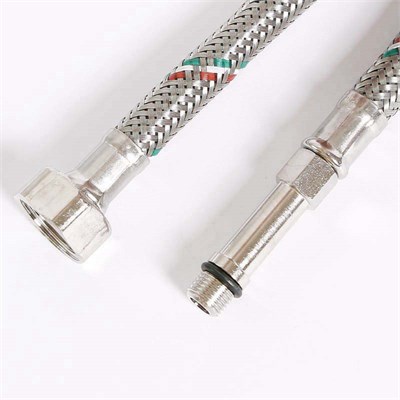 Гибкая подводка для смесителя МL10х1 - 1/2", 150 см, удл. штуцер, DN 8, оплётка из нерж. стали 880304