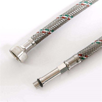 Гибкая подводка для смесителя МL10х1 - 1/2", 60 см, удл. штуцер, DN 8, оплётка из нерж. стали 858952