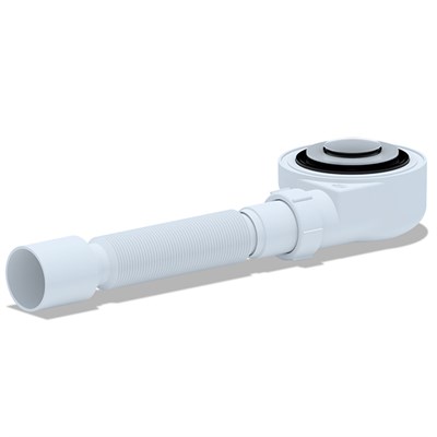 Сифон для душ.поддона 50*40 h 53 Сlick-Clack (сетка) с гофрой 40*50 Ani Е455CLS АНИ пласт 538126