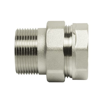 Переходник со сгоном 1 1/4'' прямой  VRT® никель 537246