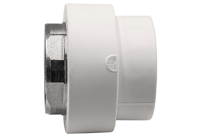 Муфта комб. вн 40х1 1/4'' под ключ EVER® plast БЕЛЫЙ (Россия) 538236