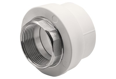 Муфта комб. вн 50х1 1/2'' под ключ EVER® plast БЕЛЫЙ (Россия) 538233