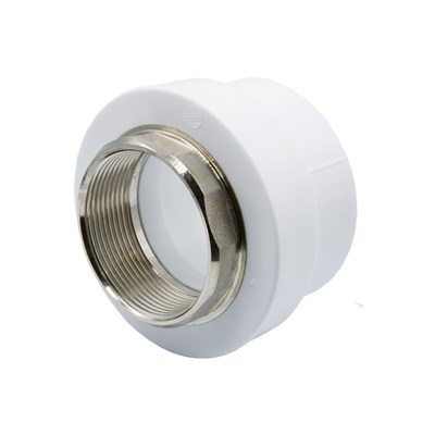 Муфта комб. вн 63х2'' под ключ EVER® plastБЕЛЫЙ (Россия) 538234