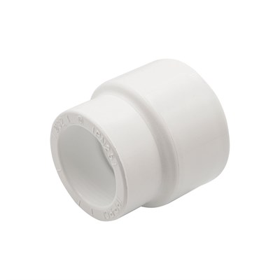 Муфта переходная 50/32 нар/вн EVER® plast  БЕЛЫЙ (Россия) 537529