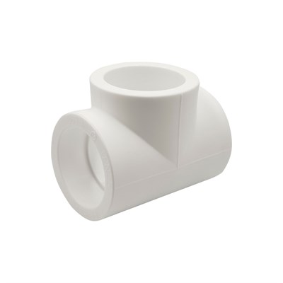 Тройник 63 EVER® plast БЕЛЫЙ (Россия) 537513