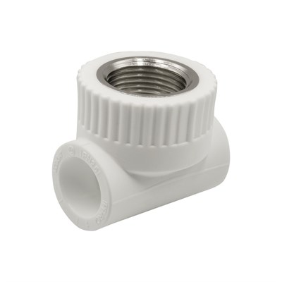 Тройник комб. вн 20х3/4''х20 EVER® plast  БЕЛЫЙ (Россия) 538256