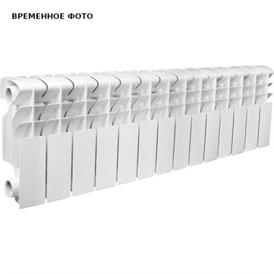 Алюминиевый радиатор Rifar Alum 200/90/14 секции (боковое подключение, цвет белый глянцевый) 862469
