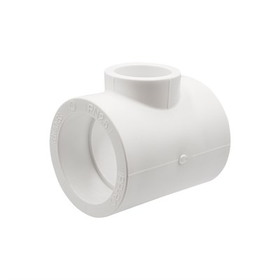 Тройник переходной 63х40х63 EVER® plast БЕЛЫЙ (Россия) 537474