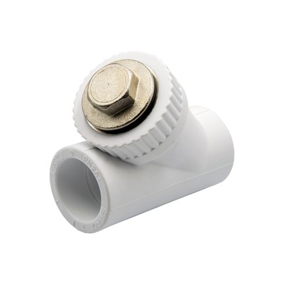 Фильтр косой 32 EVER® plast БЕЛЫЙ (Россия) 538286