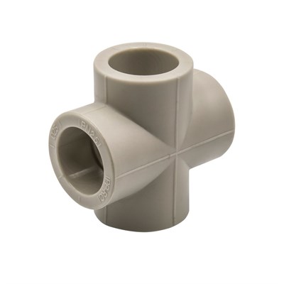 Крестовина 25 EVER® plast  СЕРЫЙ (Россия) 538307