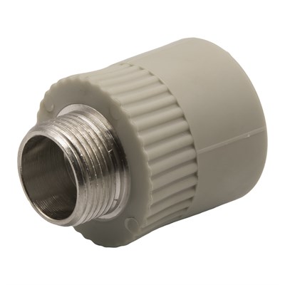 Муфта комб. нар 32х3/4'' EVER® plast  СЕРЫЙ (Россия) 538332