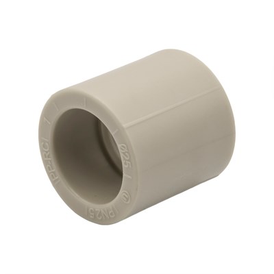 Муфта соединительная 25 EVER® plast  СЕРЫЙ (Россия) 538363