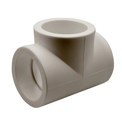 Тройник 63 EVER® plast  СЕРЫЙ (Россия) 538376