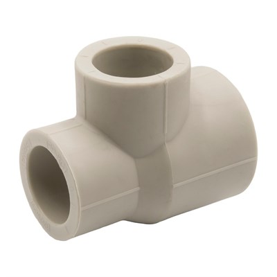 Тройник переходной 32х25х25 EVER® plast  СЕРЫЙ (Россия) 538395