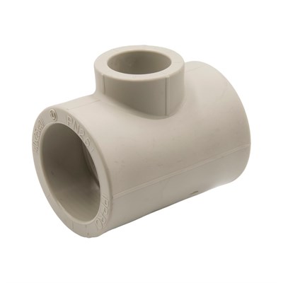 Тройник переходной 40х25х40 EVER® plast  СЕРЫЙ (Россия) 538399