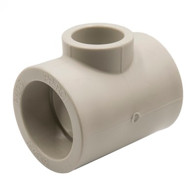 Тройник переходной 50х32х50 EVER® plast  СЕРЫЙ (Россия) 538403