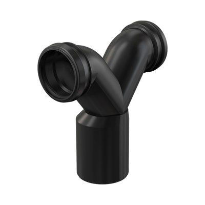 Двойное колено 90' с защитными затворами 875063