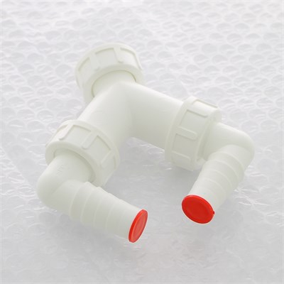 Двойное колено G1"/ 17-23 с обратным клапаном 865102