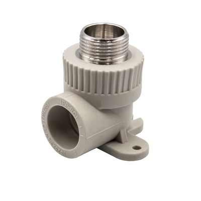 Уголок комб. нар 25х3/4'' с креплением EVER® plast   СЕРЫЙ (Россия) 538438