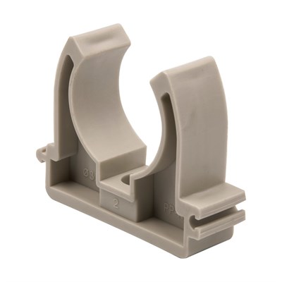 Фиксатор для трубы 32 PP-R EVER® plast  СЕРЫЙ (Россия) 538444