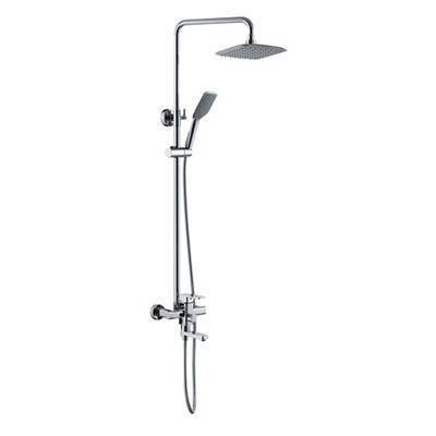Душевая система 35к HB2402 HAIBA лейка "Тропический душ" ХРОМ 539111