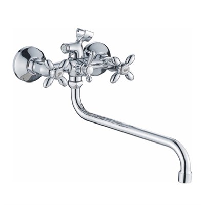 Смеситель для ванны и раковины 1/2 кер HB2227 HAIBA с шар перекл 539067