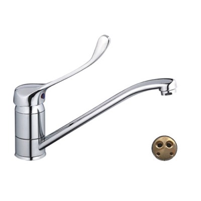 Смеситель для кухни 40к HB4254 HAIBA МЕДИЦИНСКИЙ п/шпильку 539094