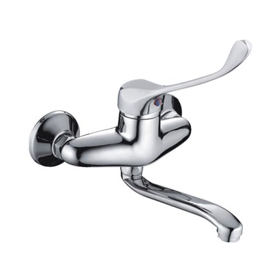 Смеситель настенный 40к HB4654 HAIBA МЕДИЦИНСКИЙ S-нос 539055