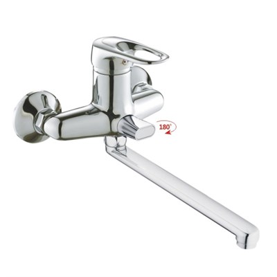 Смеситель для ванны и раковины 40к HB2204 HAIBA див корп L-нос 539272