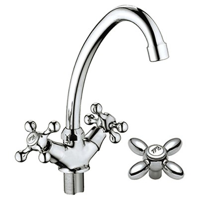 Смеситель для кухни 1/2 кер HB4927 HAIBA п/гайку 539464