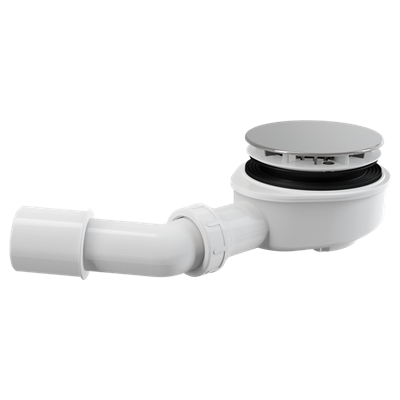 Сифон для душ.поддона  90*40 A491CR/AG210272100  ALCAPLAST/Alcadrain 540516