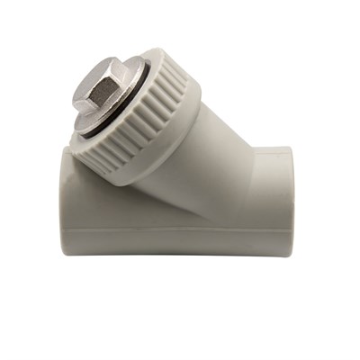 Фильтр косой 32 EVER® plast  СЕРЫЙ (Россия) 538450