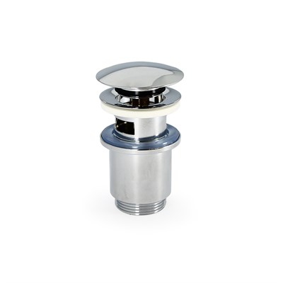 Донный клапан 1 1/4" сlick-clack, с переливом, хром 883864