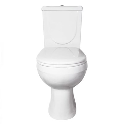 Унитаз-компакт "Ирида" белый Комфорт (гор,нижн, дюро.,быстр.,М/Л,арм) (Ст.Оскол) 541262