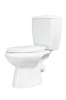 Унитаз-компакт "Элисса" белый Премьер (кос, НИЖН, дюро,быстр., М/Л, 2кн.арм.OLI) (Ст.Оскол) 541261