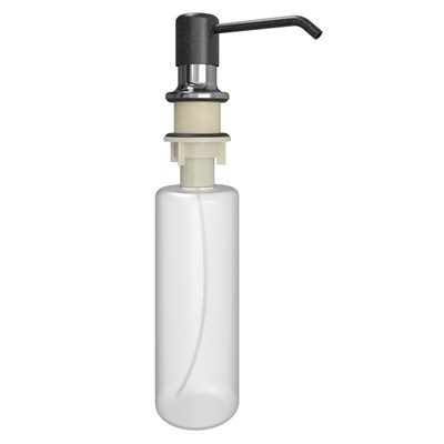 Дозатор для жидкого моющего средства ML-D01 черный (308) объем 330 мл 541468