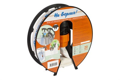 Шланг дренажный 51 ''УДАВ'' 20м на катушке с муфтой 51х1 1/2'' вн ДЖИЛЕКС 542814