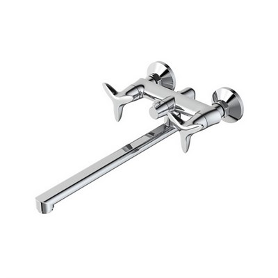 Смеситель для ванны и раковины 1/2 кер  IDDIS COPSBL2i10WA "Copter" без душ. аксессуаров ХРОМ 543380