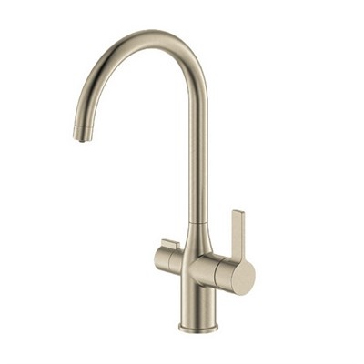 Смеситель для кухни 35к IDDIS PURBNFJi05 "Pure" с вых для питьевого фильтра, выс. пов излив САТИН 543369