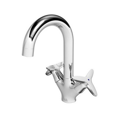 Смеситель для раковины  1/2 кер  IDDIS COPSB00i01 "Copter" высокий пов излив ХРОМ 543377