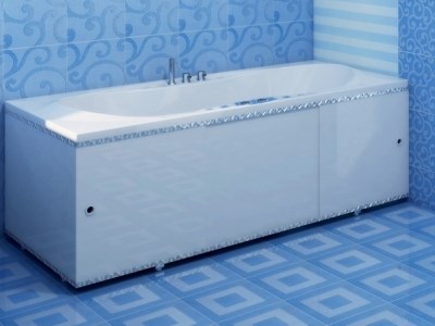 Экран для ванны ПРЕМИУМ А (алюм. профиль) 1,8 Белый 536043